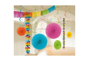 Kamerdecoratie Set Kleurrijk 18-delig