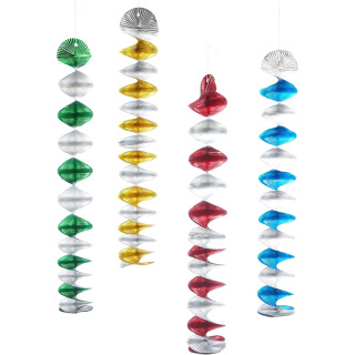 6 kleurige rotor-spiralen 60cm