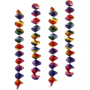 6 kleurige rotor-spiralen 60cm