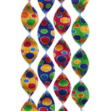 Confetti rotor spiralen 60cm 4 delen