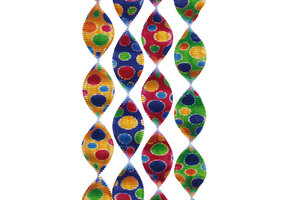 Confetti rotor spiralen 60cm 4 delen