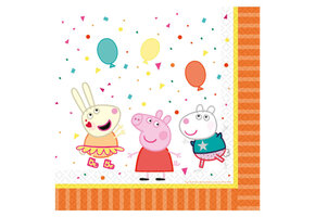 16 servetten - Peppa's Party