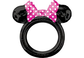 Minnie Mouse foto frame ballon