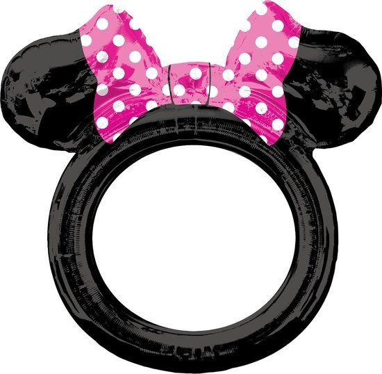 Minnie Mouse foto frame ballon