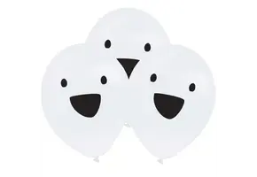 Amscan LED Ballonnen Halloween Spook 4 stuks Decoratie