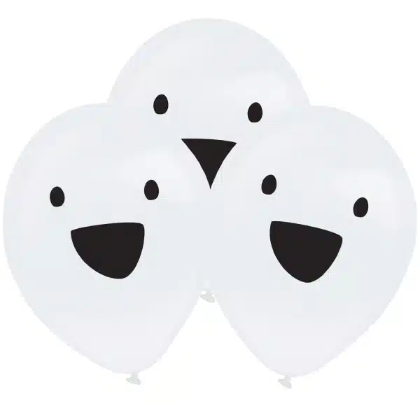 Amscan LED Ballonnen Halloween Spook 4 stuks Decoratie
