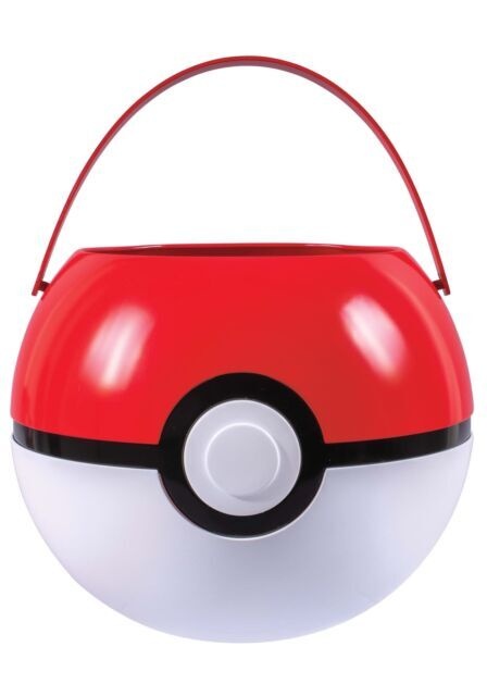 Pokeball Halloween Candy Pail Officiële Pokémon