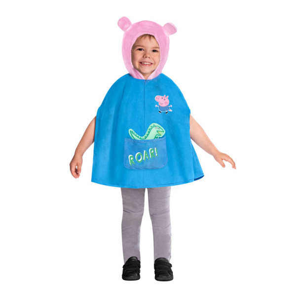 Amscan - Riethmüller Peppa Pig Tom Kostuum voor kinderen van 4 tot 6 jaar oud, 110-116 cm