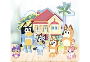 Bluey 7-delige tafeldecoratie