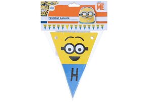 Amscan Minions banner 16 delig met een lengte van 3,3m
