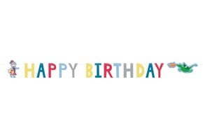 Knights Knight Happy Birthday Banner 160 cm