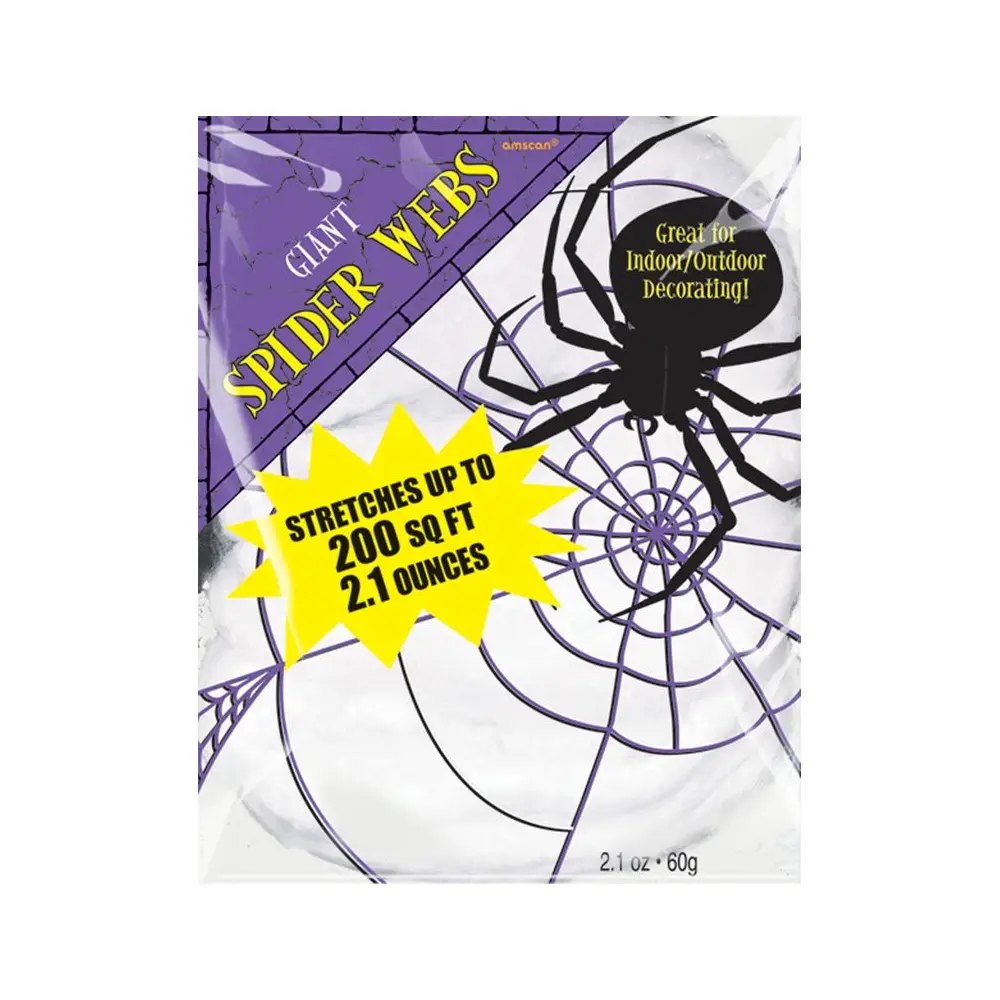 Amscan Spinnennetz Halloween wit
