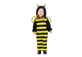 Bijen overall baby- en peuterkostuum 6-12 mnd