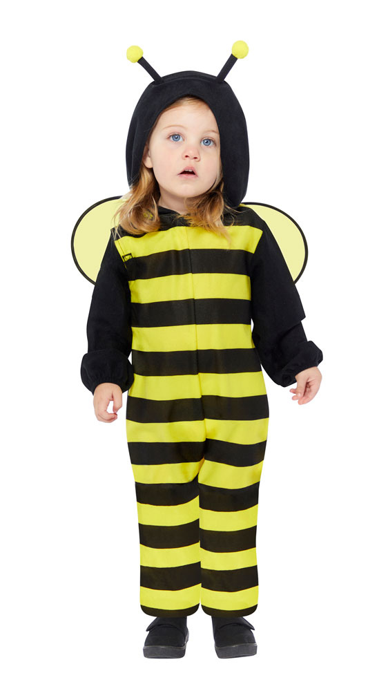 Bijen overall baby- en peuterkostuum 2-3 jaar