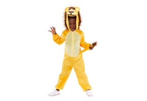 Kinderkostuum Pluche Leew Onesie - 4-6 jaar