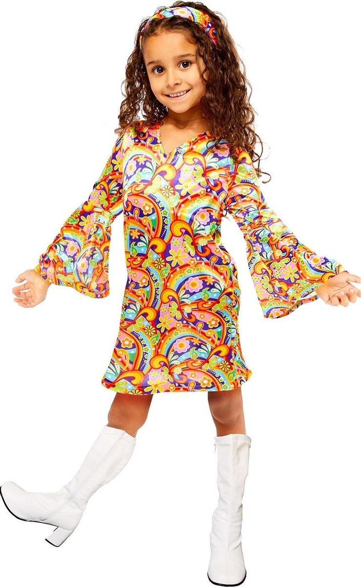 Amscan Kinderkostuum Rainbow Hippy 10-12 Jaar