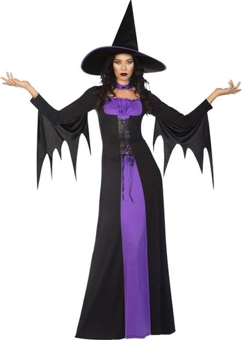 Amscan Halloween Kostuum voor Dames - Heksenthema maat XXL
