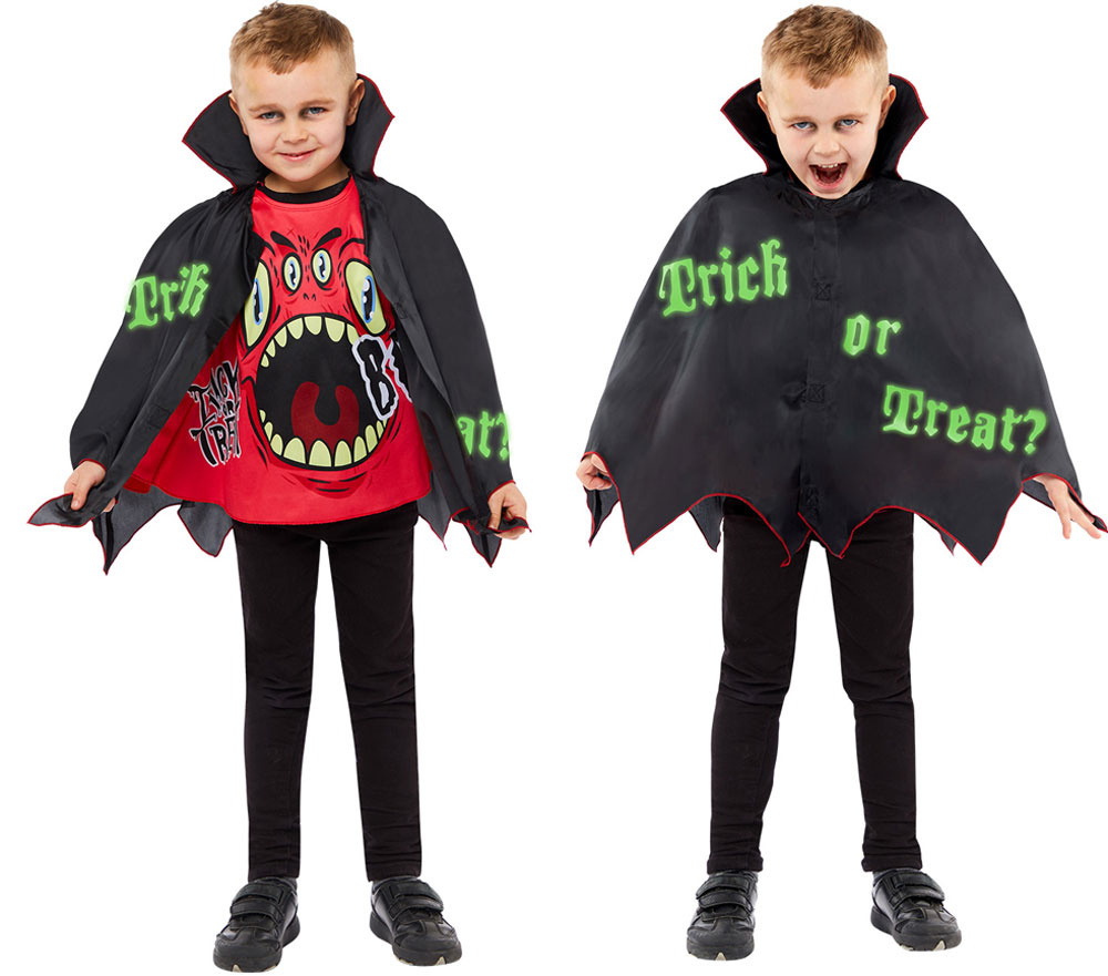 2in1 Trick or Treat cape voor kinderen