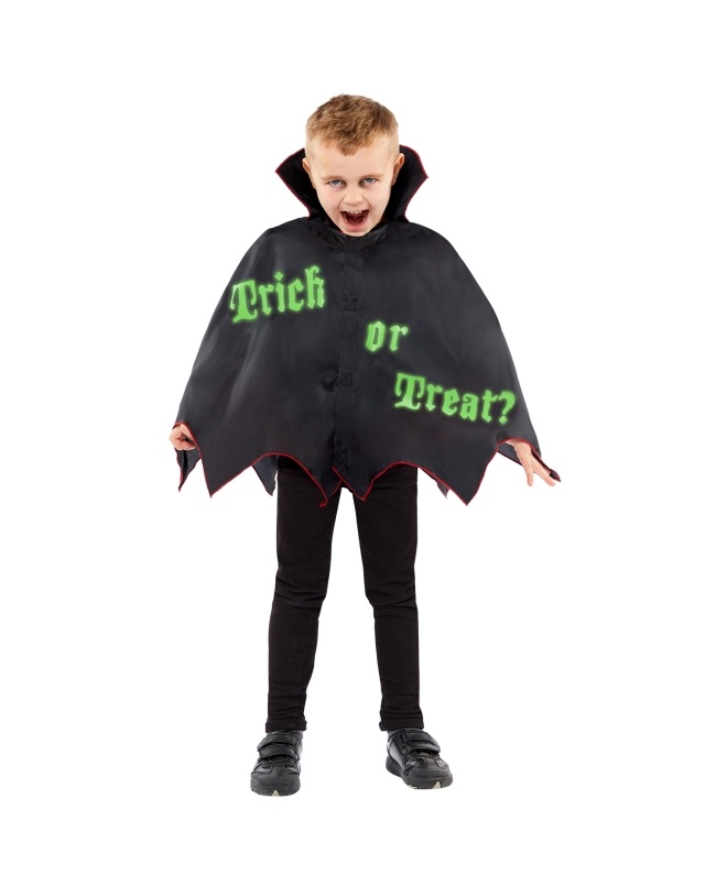Kinderkostuum Cape 2in1 Trick or Treat cape voor kinderen Maat 8-10
