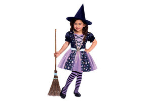 Amscan Halloween Heks Meisjeskostuum 4-6 Jaar