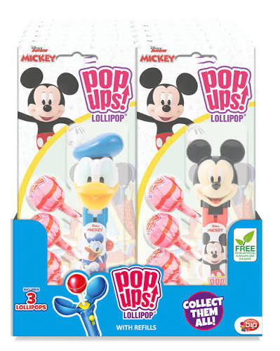 Pop up lollie disney 1 stuk assorti uitgeleverd