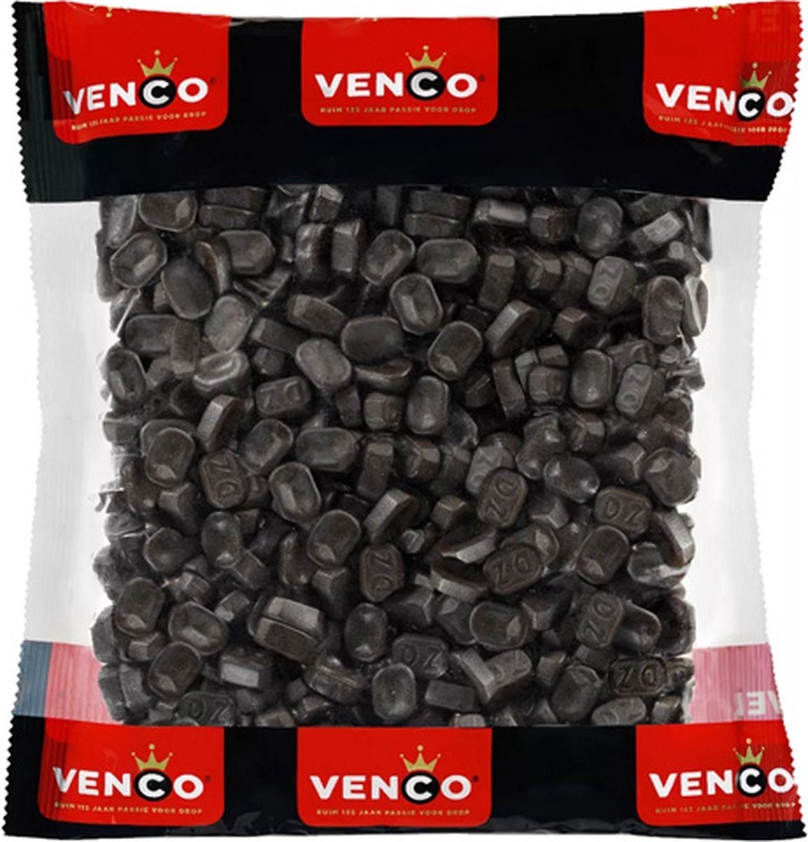 Venco dubbel zout - zoute drop - 1000g