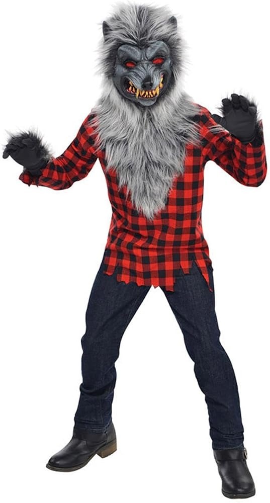 Amscan Hungry Howler Werewolf Halloween kostuum 6.-8 jaar