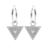 Karma  Karma - Karma Hoops Symbols Dots Line Triangle Silver