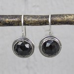 Jéh Jewels Jeh Jewels oorhangers zilver + Onyx