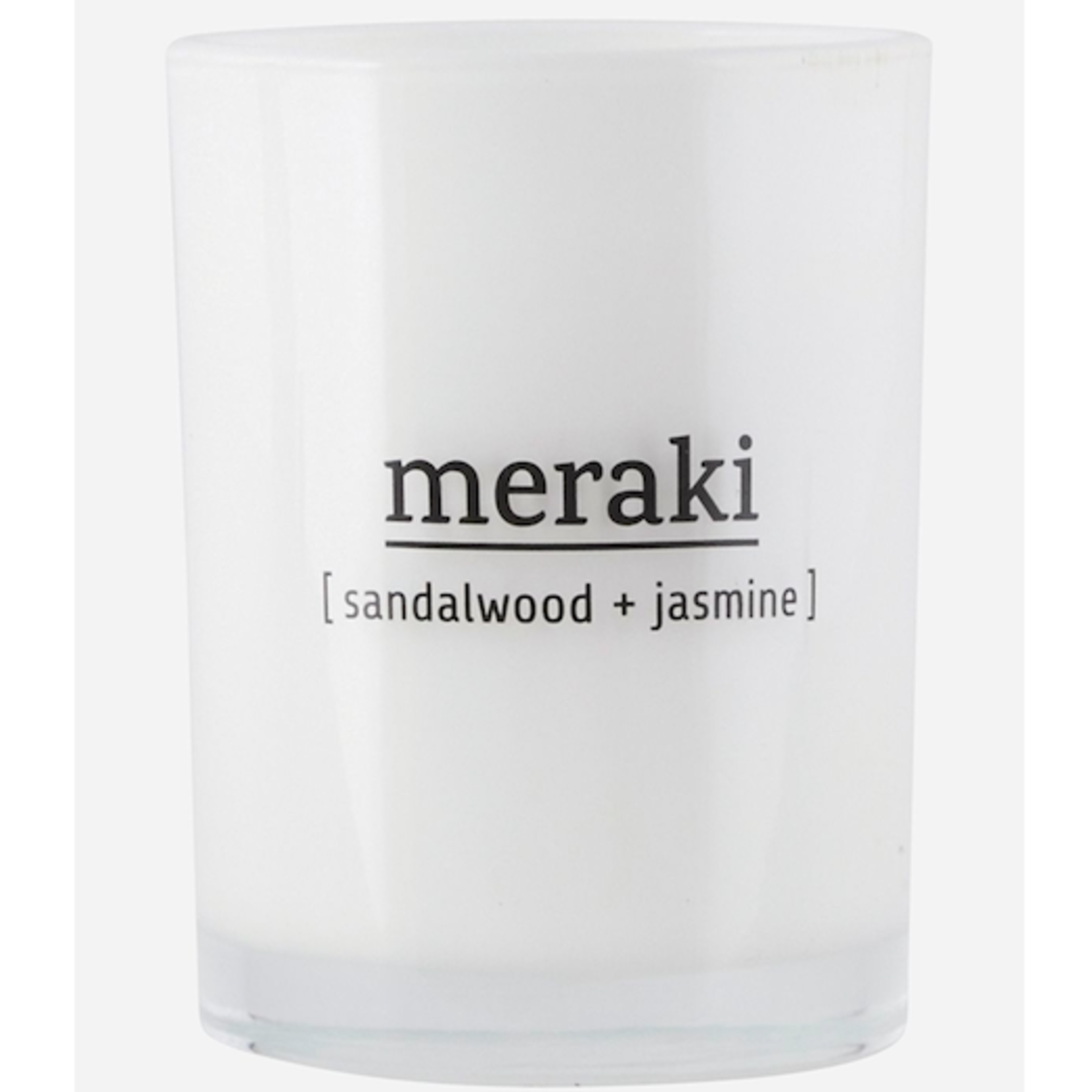 Meraki Meraki geurkaars in groot glas (4 geuren)