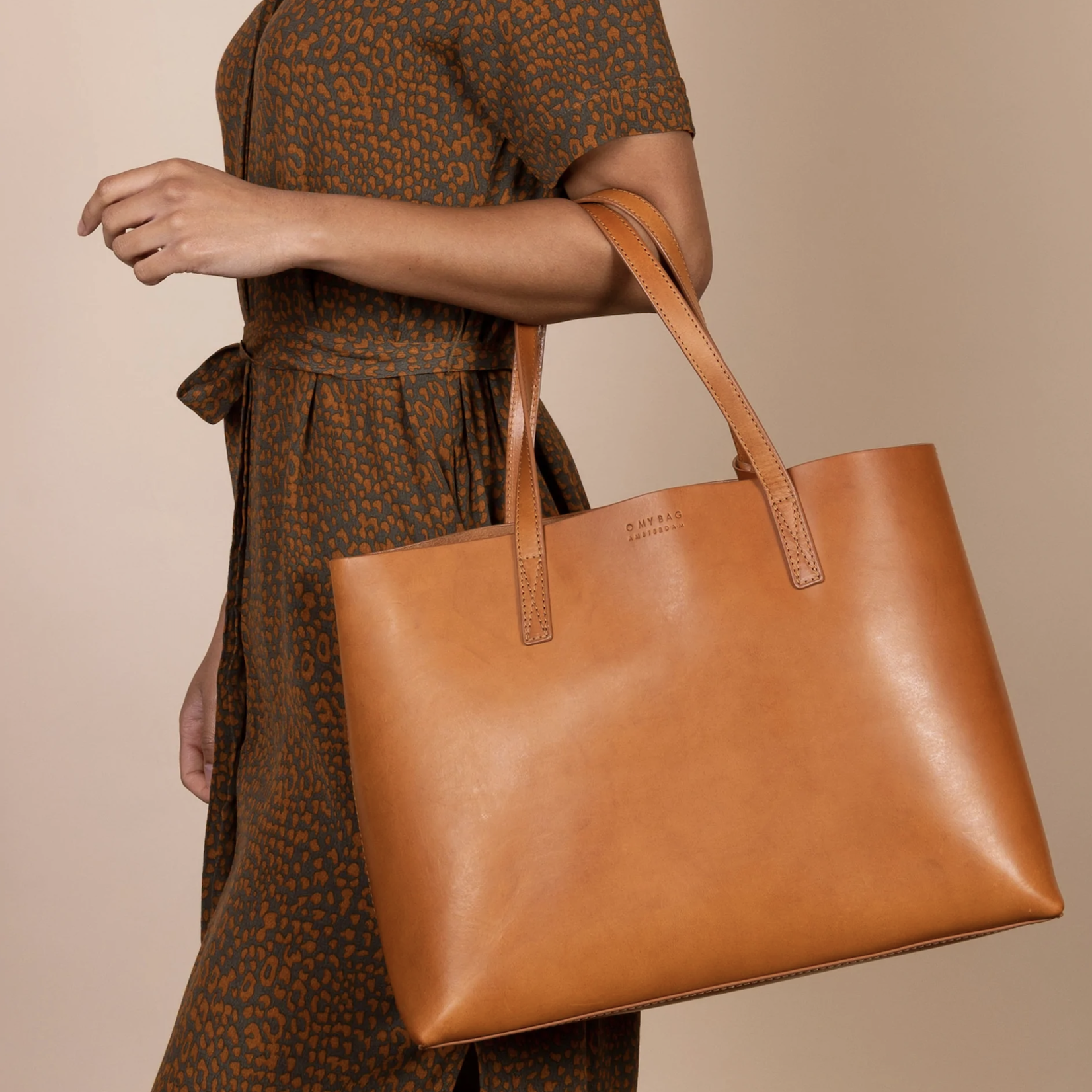 O My Bag O My Bag Sam Shopper, Classic Leather Cognac