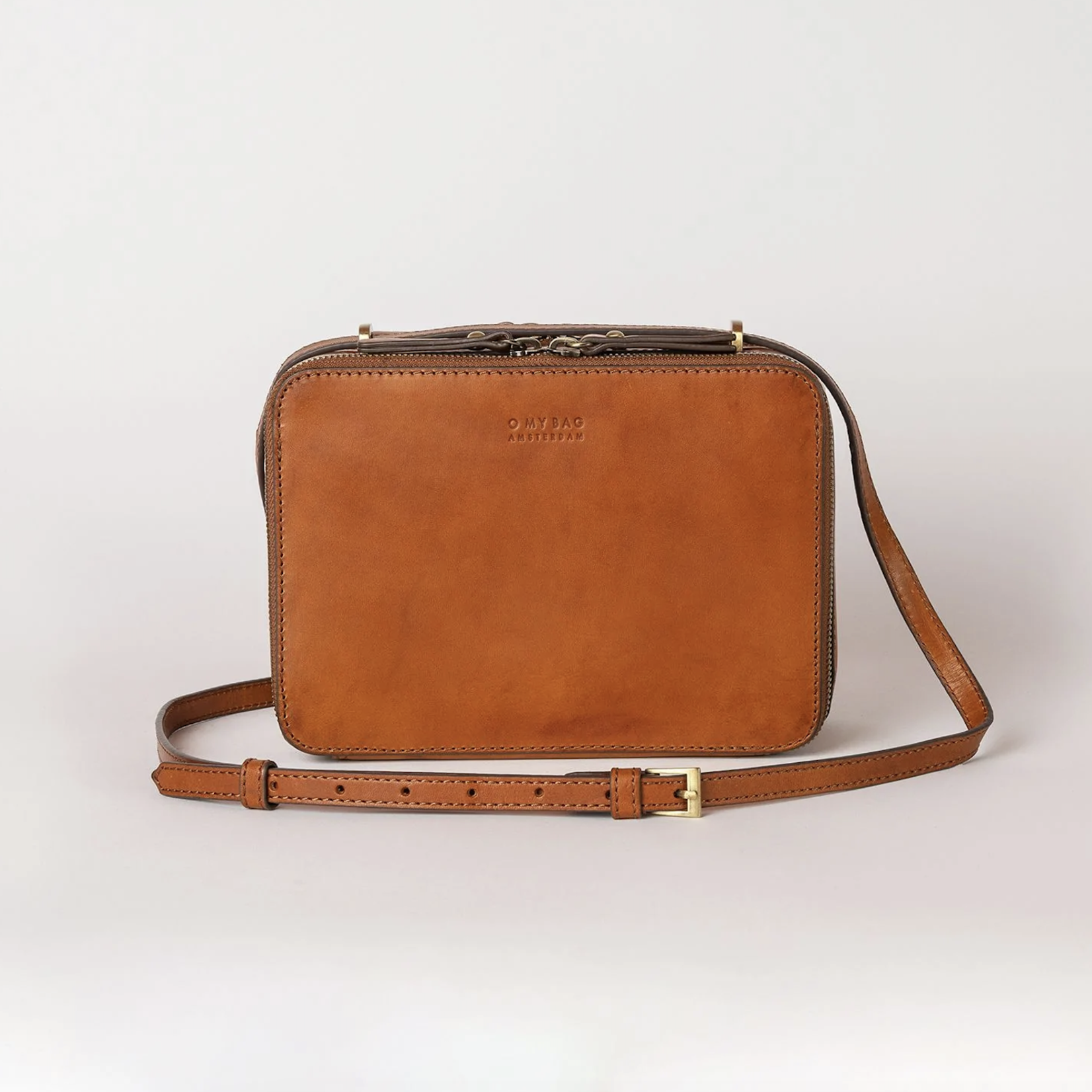 Shampoobars O My Bag Bee's Box Bag, Classic Leather (cognac/black)