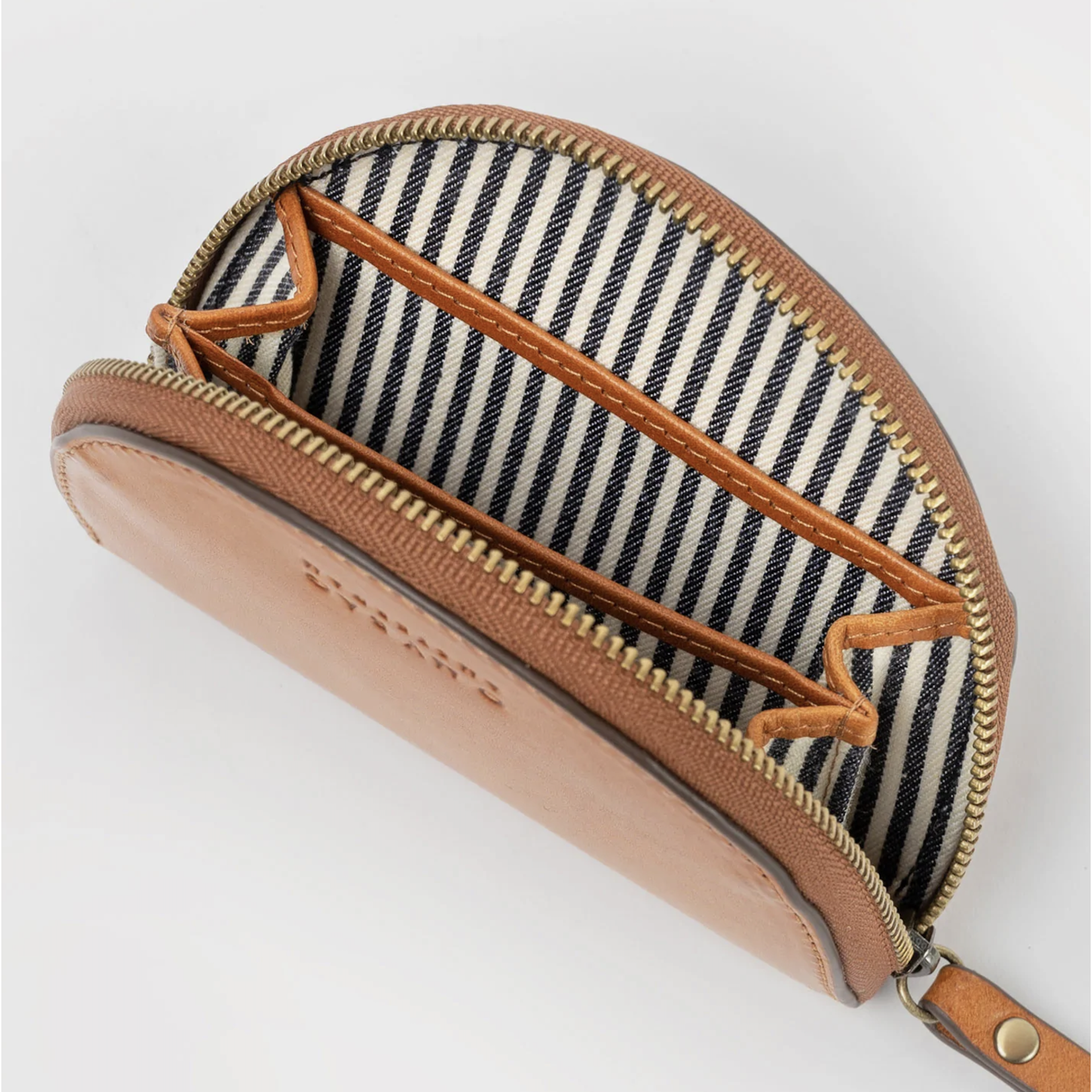 O My Bag O My Bag Laura Coin Purse, Classic of Woven (cognac/black)