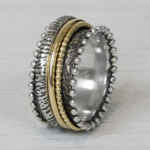 Jéh Jewels Jeh Jewels ring zilver en goldfilled Lief