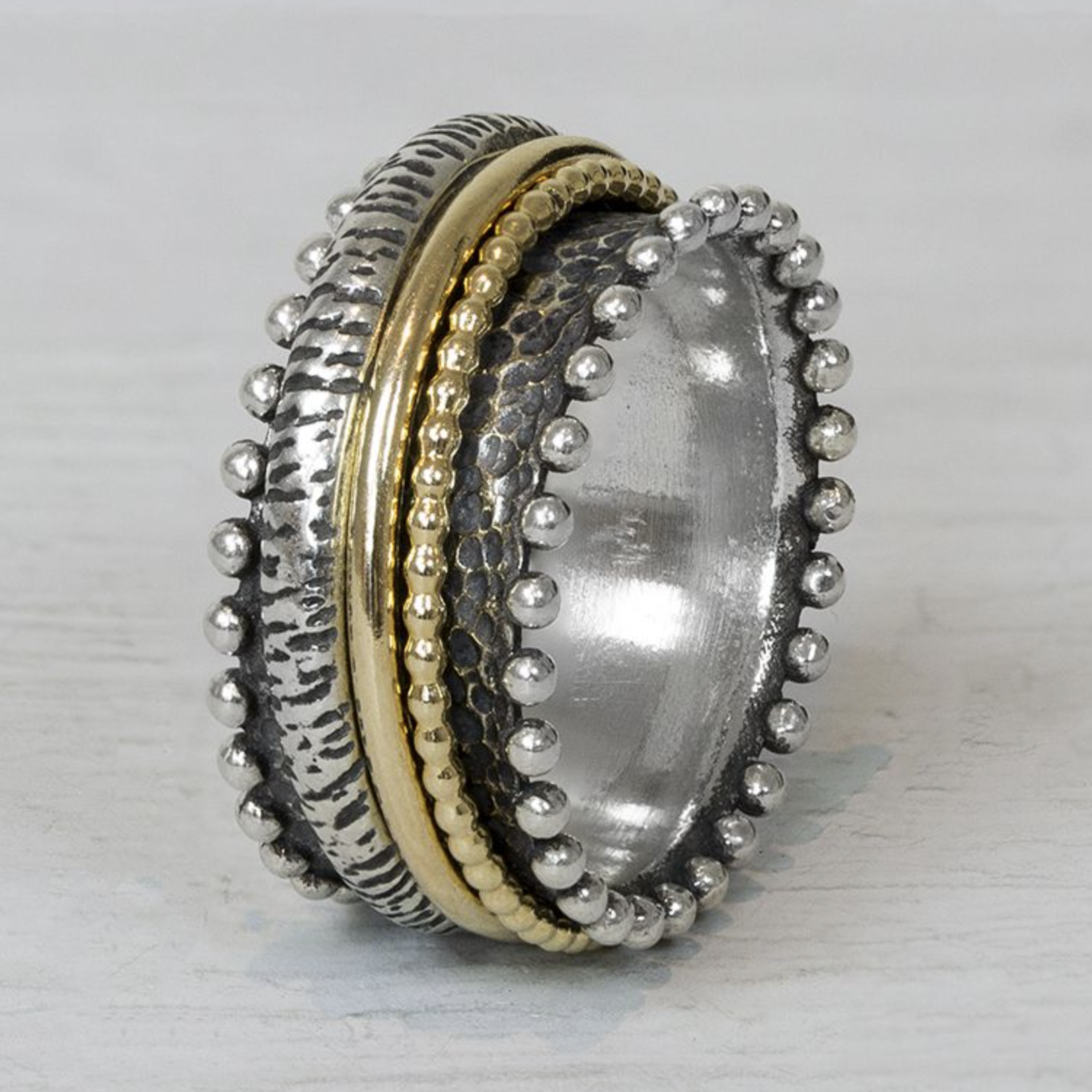 Jéh Jewels Jeh Jewels ring zilver en goldfilled 20961