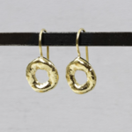 Jéh Jewels Jeh Jewels oorhangers donut zilver verguld