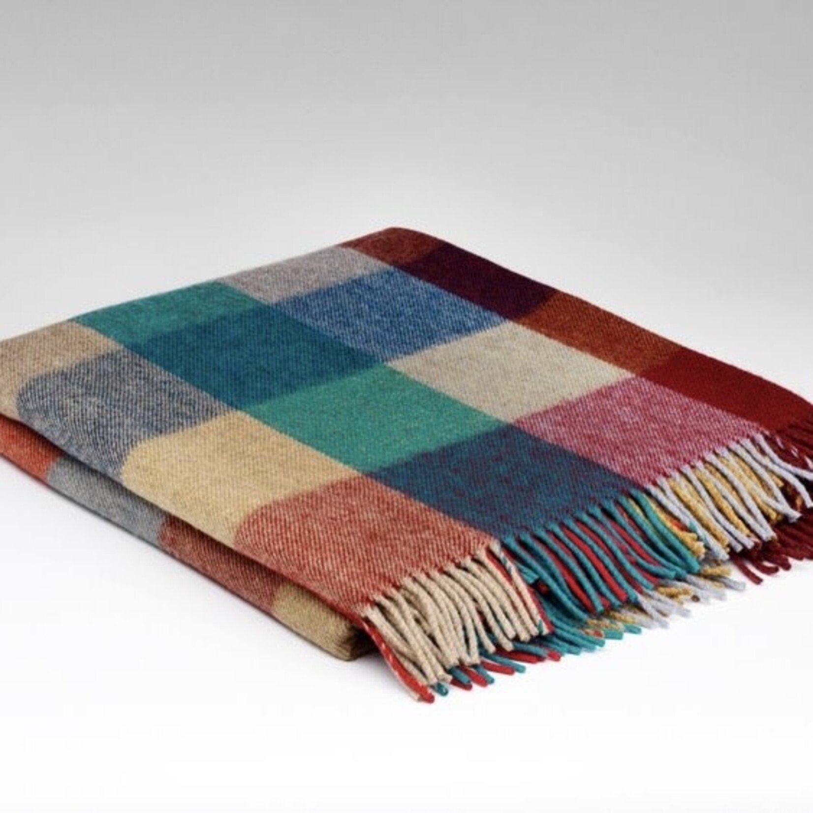 McNutt of Donegal McNutt alpaca/lamswol deken 200 x 160 cm