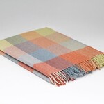 McNutt of Donegal McNutt plaid merino lamswol 200 x 145 cm (meerdere kleuren)