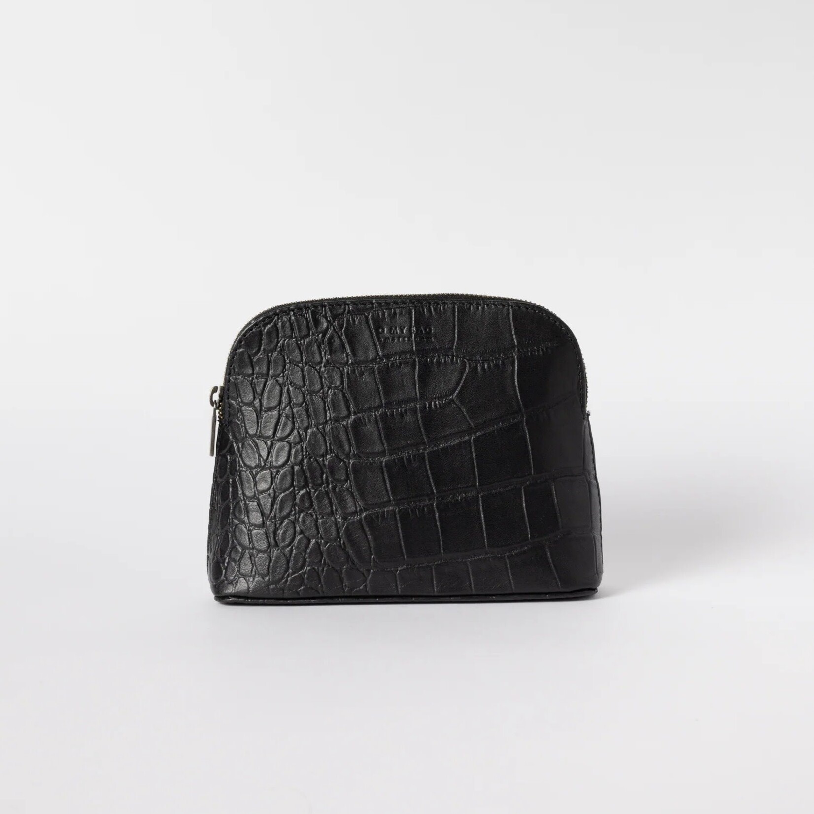 O My Bag O My Bag Make up tasje Zwart Croco Leather