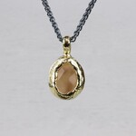 Jéh Jewels Jeh Jewels collier zilver oxy met roze Maansteen