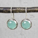 Jéh Jewels Jeh Jewels oorbel zilver Groene Kwarts