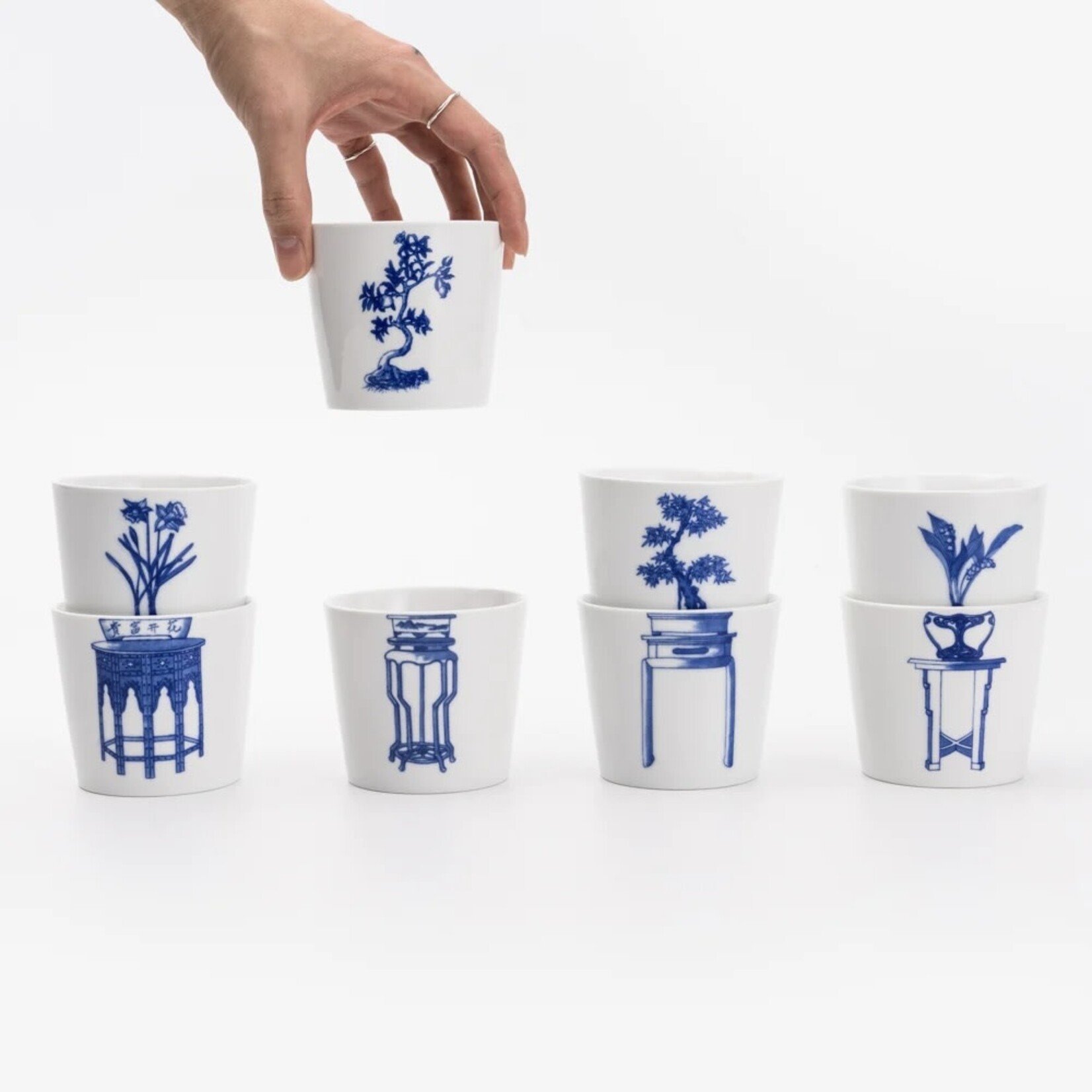 Lilibo Lilibo Bonsai Cups set van 2 kopjes (meerdere soorten)