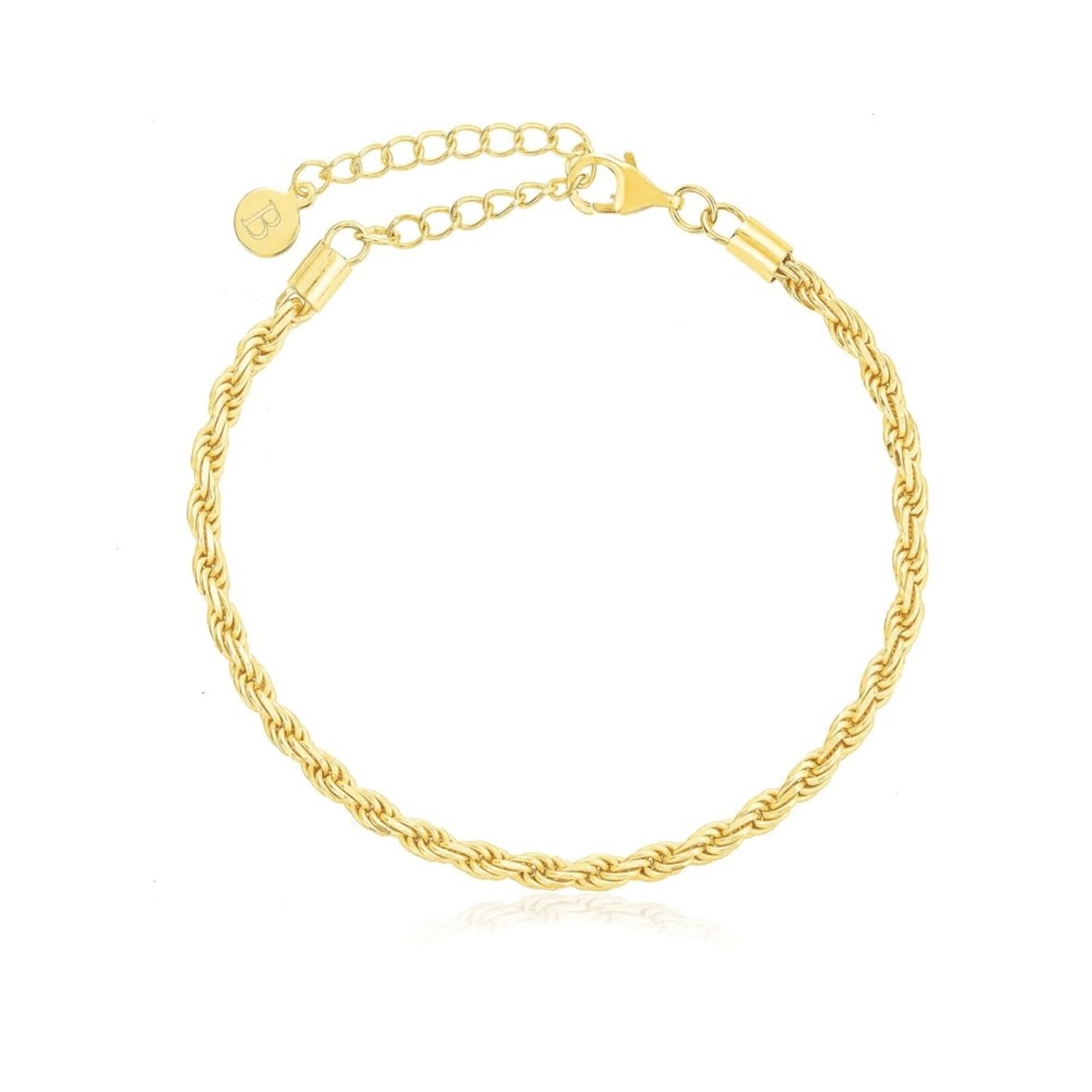 Atelier Brandlinger Brandlinger armband Syrakus geelgoud verguld