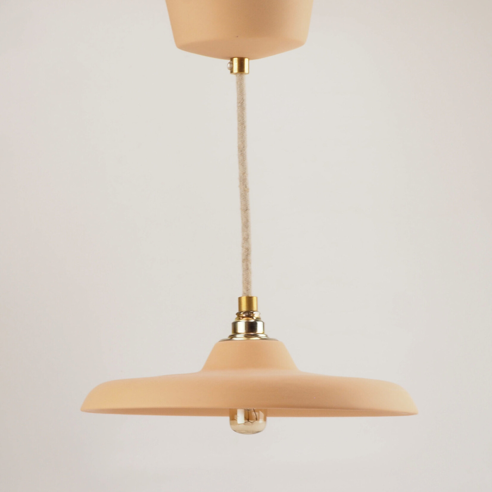 Studio Harm en Elke Studio Harm en Elke  hanglamp porselein plat (meerdere kleuren)