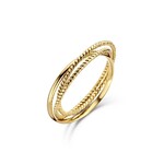 Jackie 14K Gold Jackie Majorelle Trinity Ring 14kt maat 54