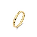 Jackie 14K Gold Jackie Petit Sablon Ring 14kt maat 54