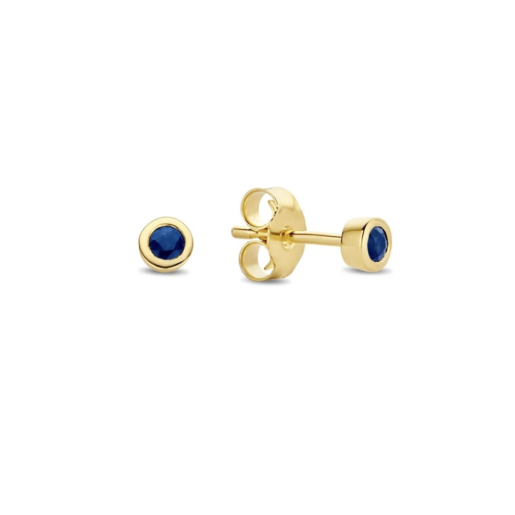 Jackie Gold Jackie Gold Sapphire Studs 14 karaat