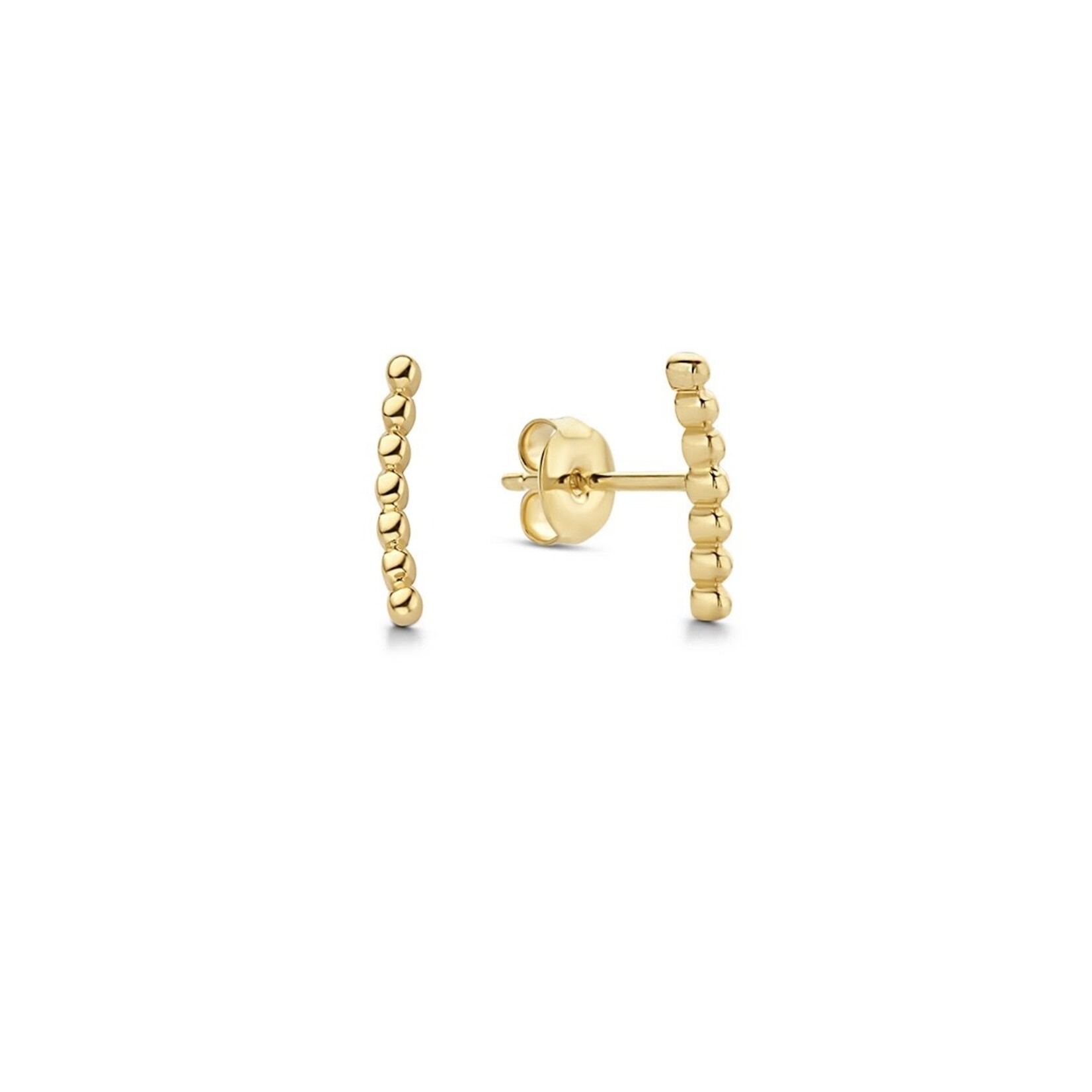 Jackie Gold Jackie Gold Bubble Studs 14 karaat