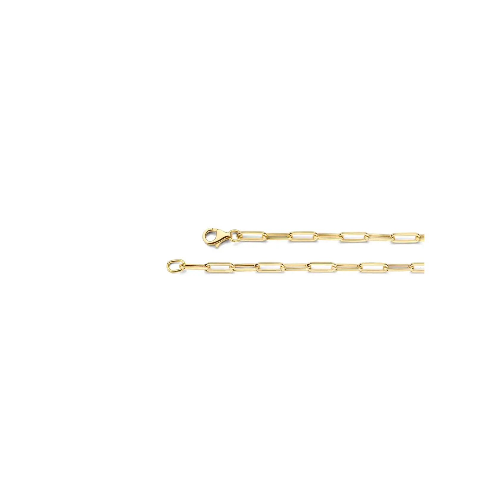 Jackie Gold Jackie Gold Boxlink Bracelet 14 karaat goud