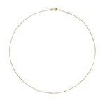 Jackie Gold Jackie Triple Bar Collier 14kt